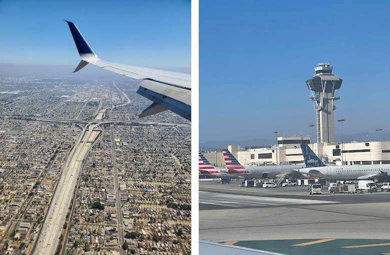 Departure Los Angeles International Airport