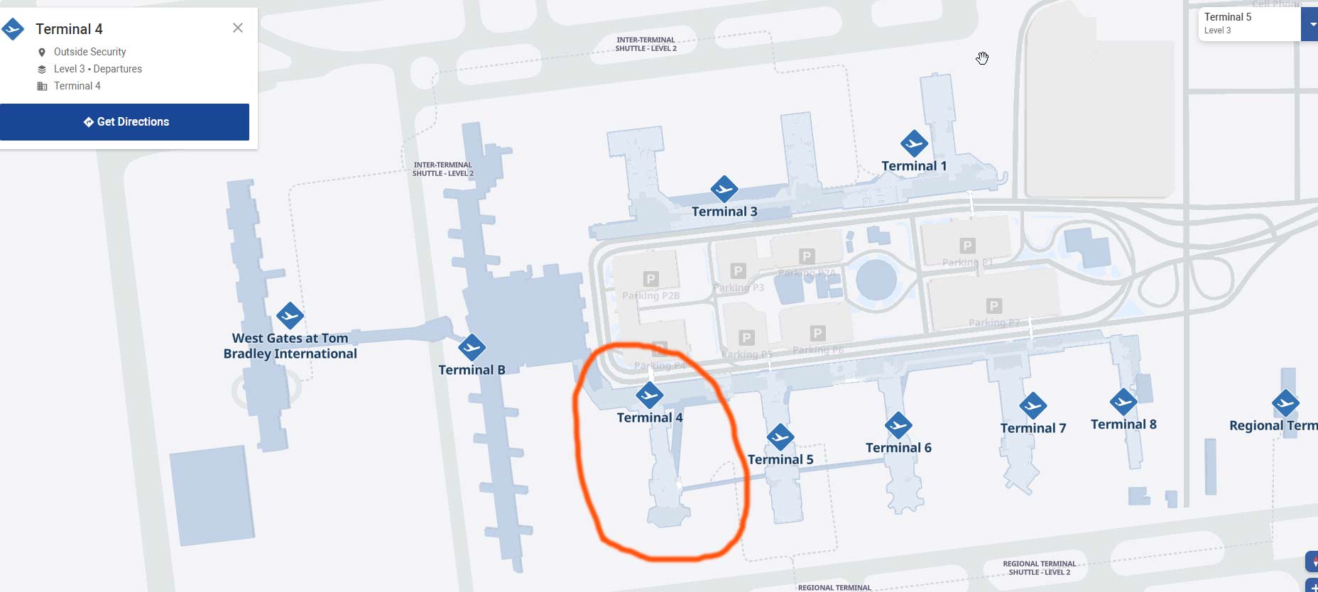 Gates 40 to 49 are the ones that are to be found in Terminal 4.