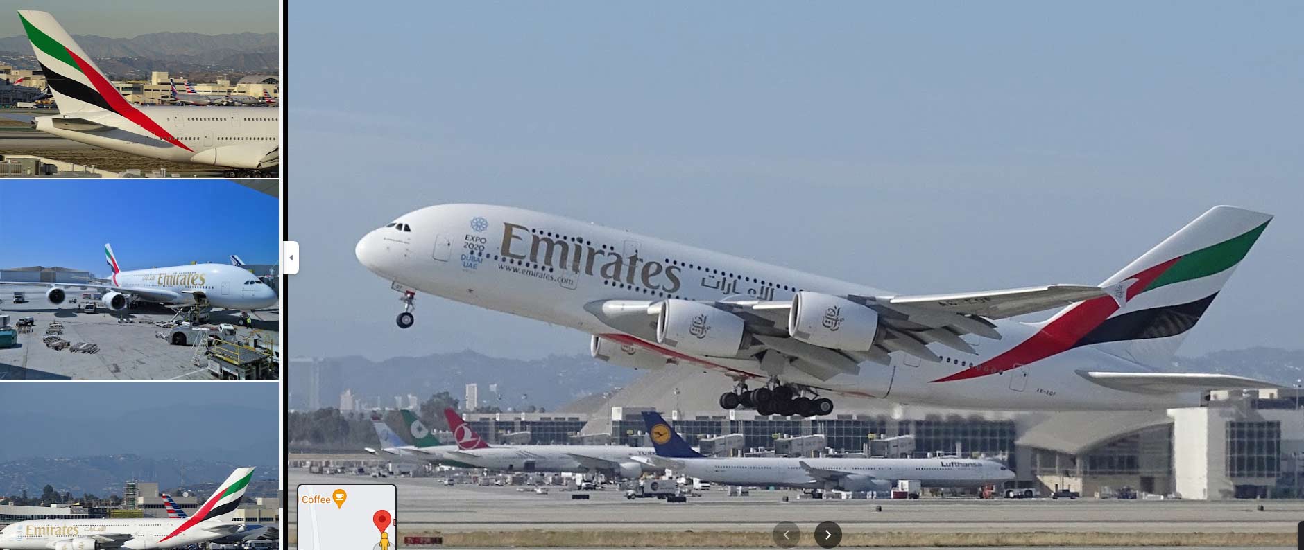 Emirates Airlines lax airport
