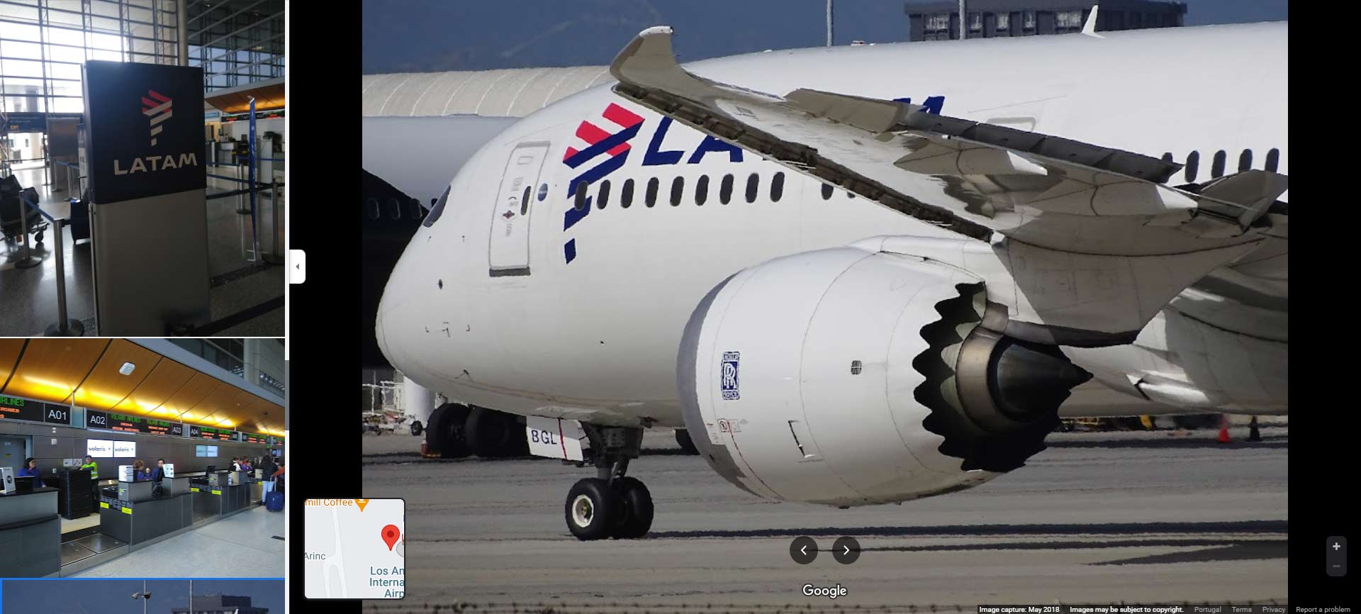 LATAM Airlines lax airport